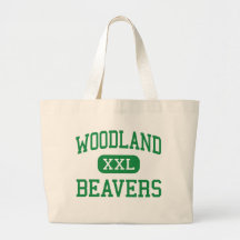 Woodland - Beavers - High - Woodland Washington Tote Bag