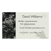 Woodland  Business Card