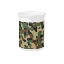 Woodland Camo Beverage Pitchers