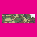 Woodland Camo Bumper Stickers
