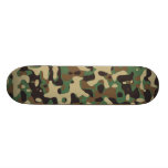 Woodland Camo Custom Skate Board