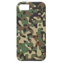 Woodland Camo iPhone 5 Cases