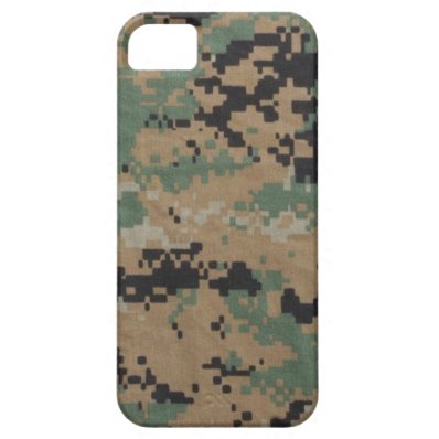 Woodland Camo - iPhone 5 Cases