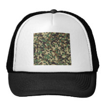 Woodland Camo Mesh Hat