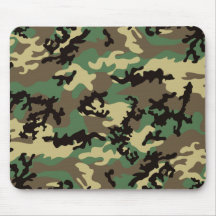 Woodland Camo Mousepad