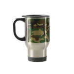 Woodland Camo Coffee Mug
