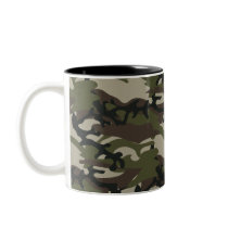 Woodland Camo mug