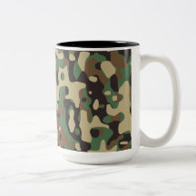 Woodland Camo Mug