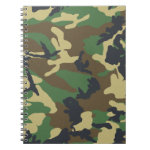 Woodland Camo Note Book