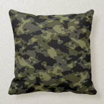 Woodland Camo Pillow