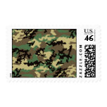 Woodland Camo Postage Stamps