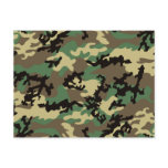 Woodland Camo Postcard