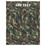 Woodland Camouflage Background Letterhead