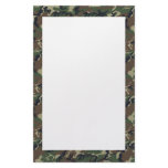 Woodland Camouflage Background Template Custom Stationery