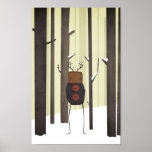Woodland Creature Print posters