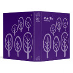 Woodland - Dark Purple Binders