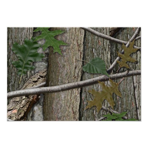 Woodland Deer Camo Response Custom Invitation