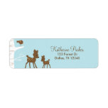 Woodland Deer Return Address Labels