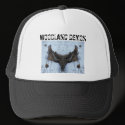 WOODLAND DEMON hats by dequilla WOODLAND DEMON hats