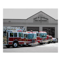 Woodland Fire Department posters by MatthewHenderson Woodland Fire Department posters