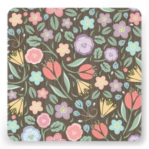 Woodland Floral Wreath Baby Shower Invitation II