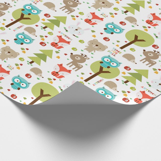 Woodland Friends Wrapping Paper 4/4