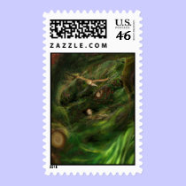 Woodland Green - Forest Animals stamps