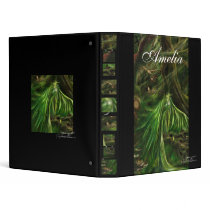 Woodland Green Personalisable Binder