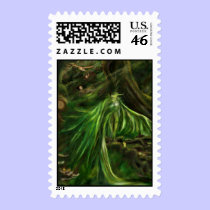 Woodland Green stamps