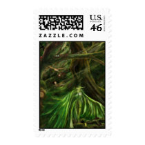 Woodland Green postage