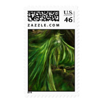 Woodland Green postage