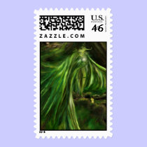 Woodland Green stamps