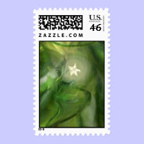 Woodland Green - Starflower stamps