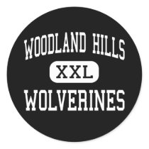 Woodland Hills - Wolverines - High - Pittsburgh stickers