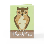 Woodland Owl Greeting Card