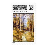 'Woodland Path' Postage