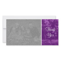 Woodland Path - Thank You - Purple photo cards by artberry Woodland Path - Thank You - Purple photo cards