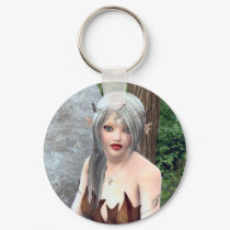 Woodland Princess Fantasy Keychain