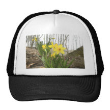 Woodland Scene - Daffodils Trucker Hats