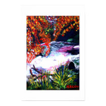 WOODLAND STREAM IN CORNWALL posters by ANGELHELEN WOODLAND STREAM IN CORNWALL posters