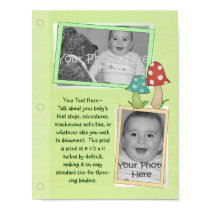 Waldtoadstool-Baby-Buch-Seite poster by ShoppingforBaby Waldtoadstool-Baby-Buch-Seite poster