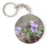 Woodland Violet Keychains