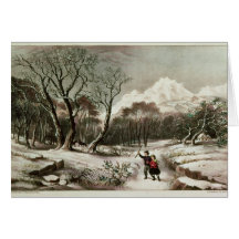 Woodlands in Winter Cards