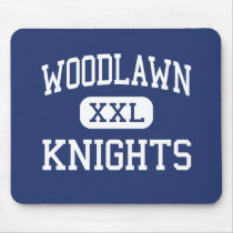 Woodlawn - Knights - High - Shreveport Louisiana mousepads