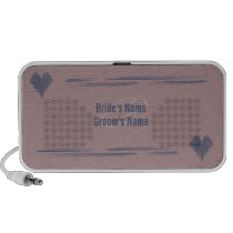 Woodrose Wedding Doodle speakers