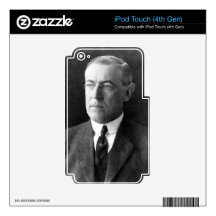 Woodrow Wilson Skins For iPod Touch 4G