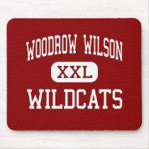 Woodrow Wilson - Wildcats - High - Dallas Texas mousepads