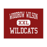 Woodrow Wilson - Wildcats - High - Dallas Texas Post Cards