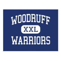Woodruff - Warriors - High - Peoria Illinois Post Card