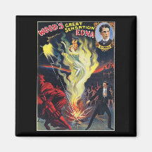 Woods Great Sensation, Edna Refrigerator Magnet